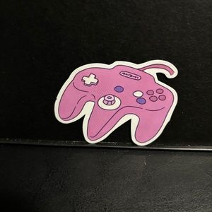 PINK VIDEO GAME CONTROLLER